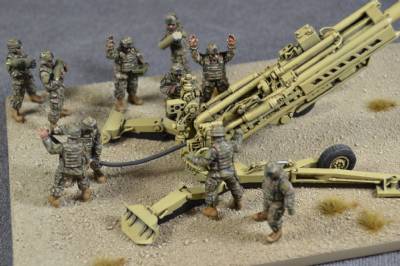 M777 155mm US Army Artillery Crew (10)